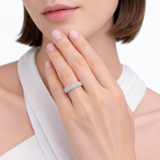 7 Stones Modern Eternity band model