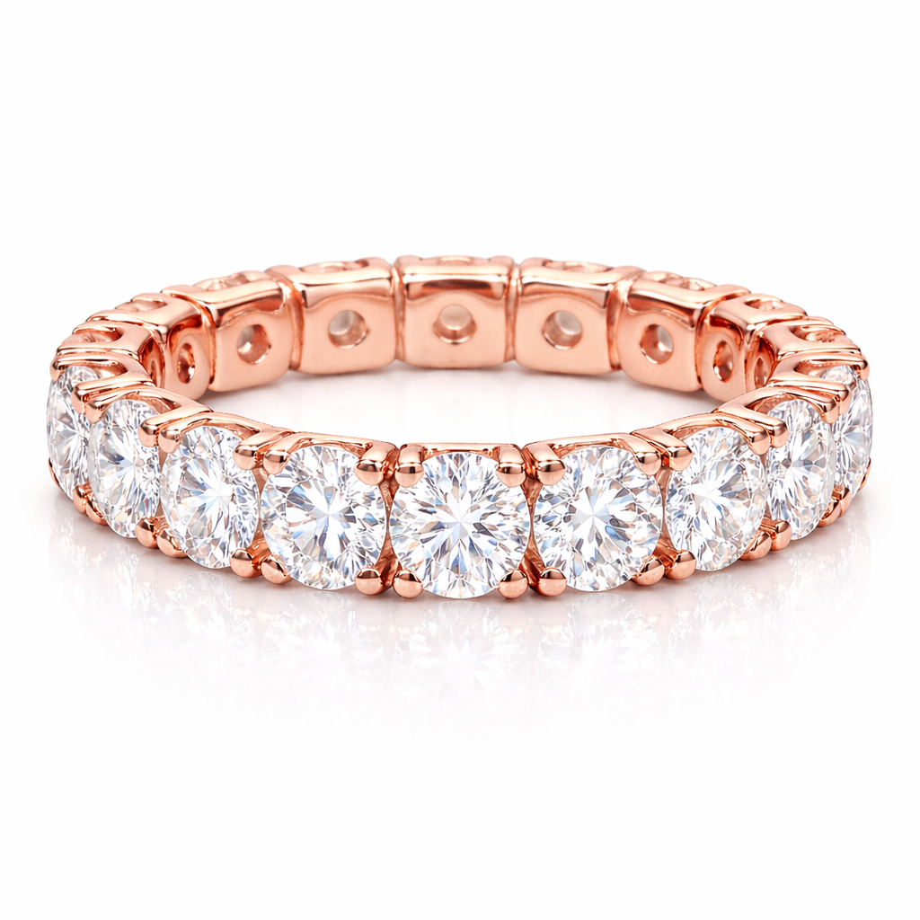 Easy Comfort Eternity band rose gold