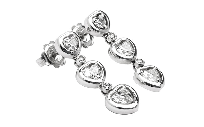 Heart Degradé Earrings