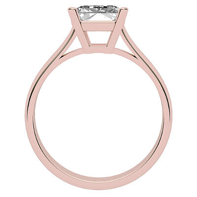 Vittoria Emerald Solitaire Classic band 4 Prongs