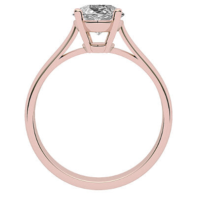 Vittoria Marquise Solitaire Classic band 4 Prongs