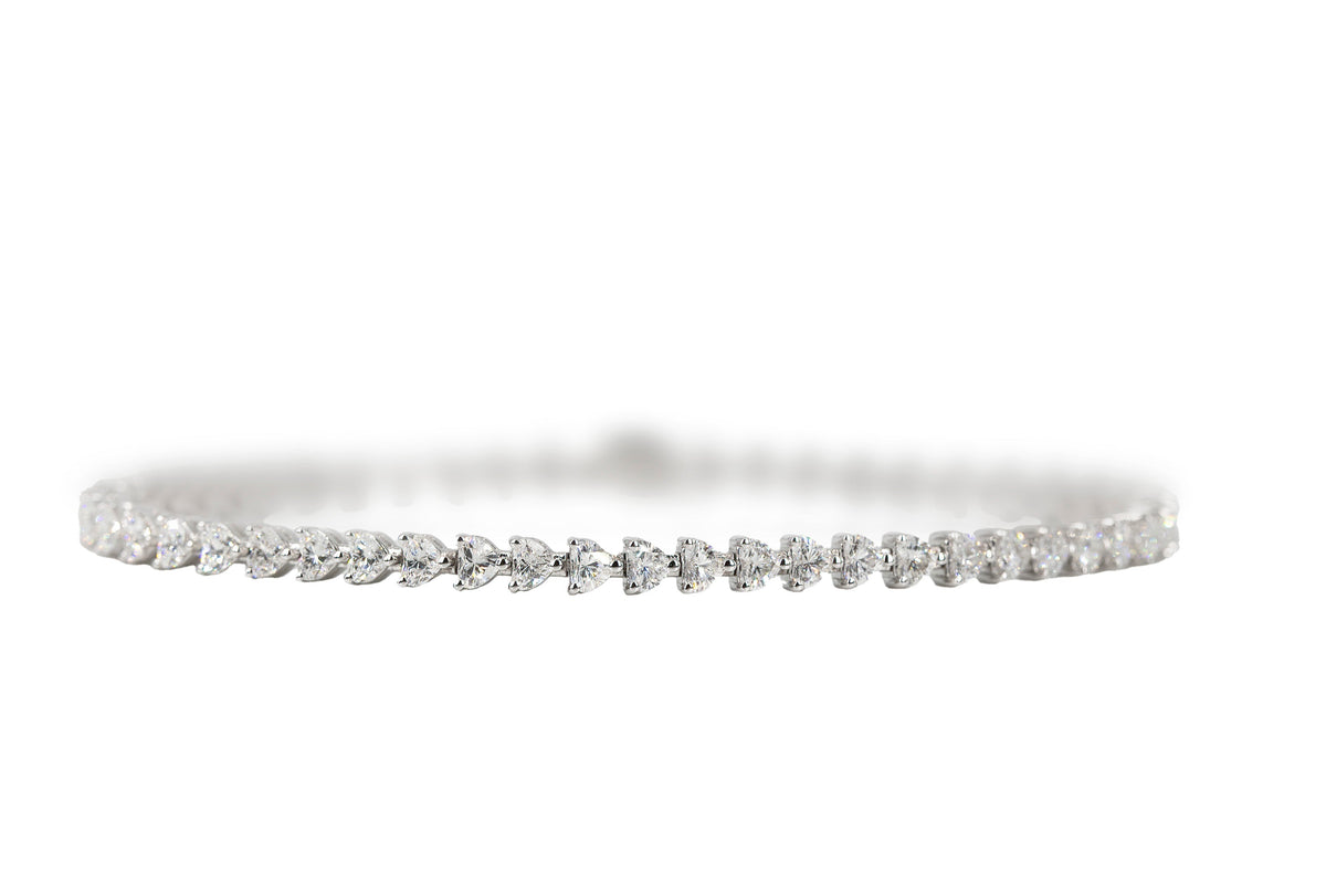 Line Heart  Bracelet