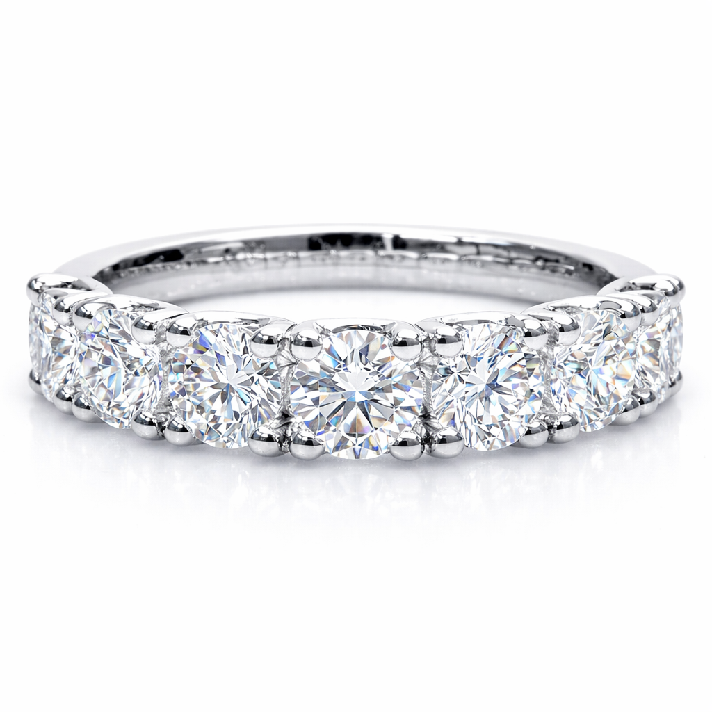 7 Stones Contemporary  Eternity band