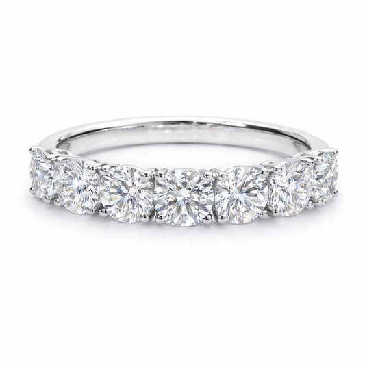 7 Stones Classic Eternity Band