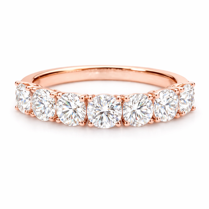 7 Stones Classic Eternity Band