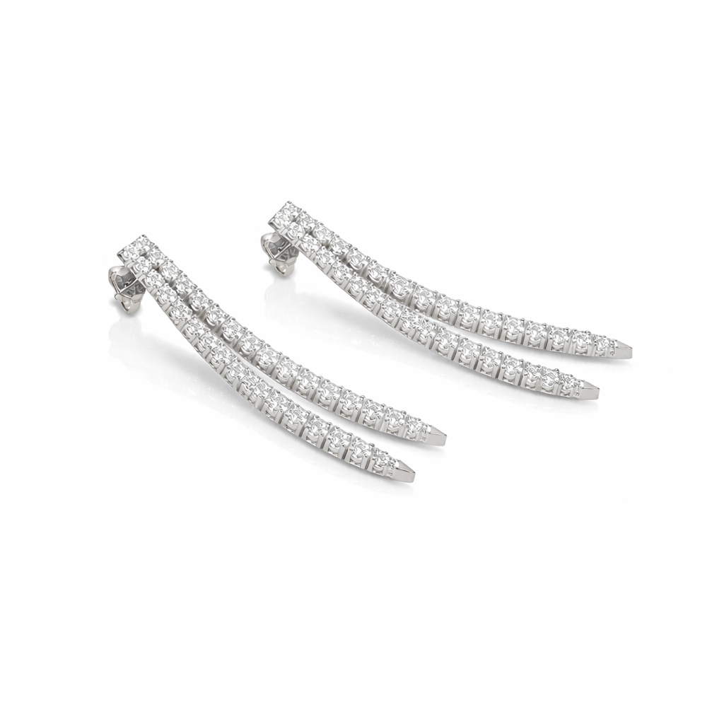 Lariat earrings 5cm