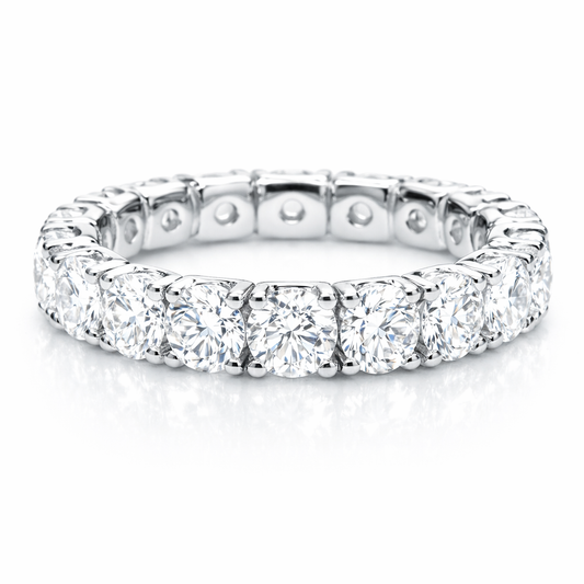 Easy Comfort  Eternity band white gold 