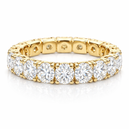 Easy Comfort  Eternity band yellow gold