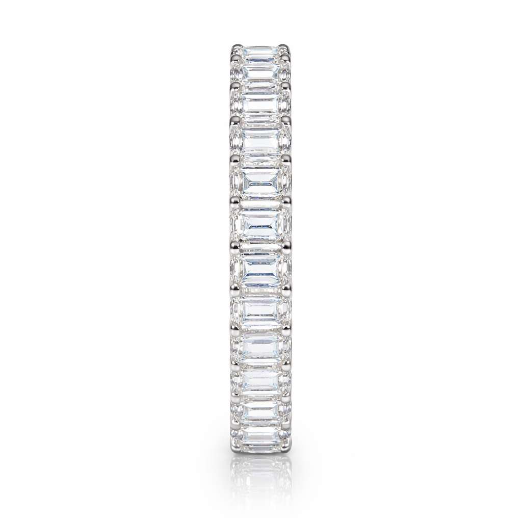 Emerald Cut Classic Eternity Ring