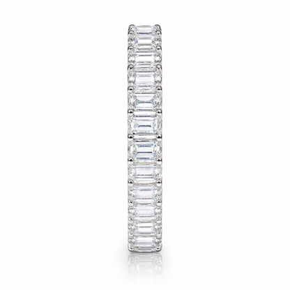 Emerald Cut Classic Eternity Ring