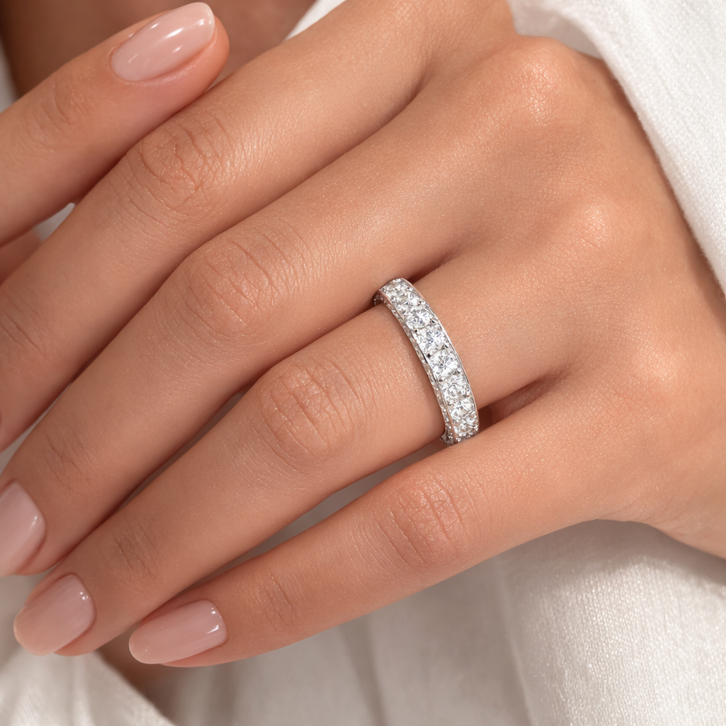 Full Coverage Eternity band model 
