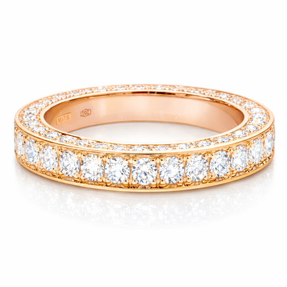 Full Coverage Eternity band rose gold 