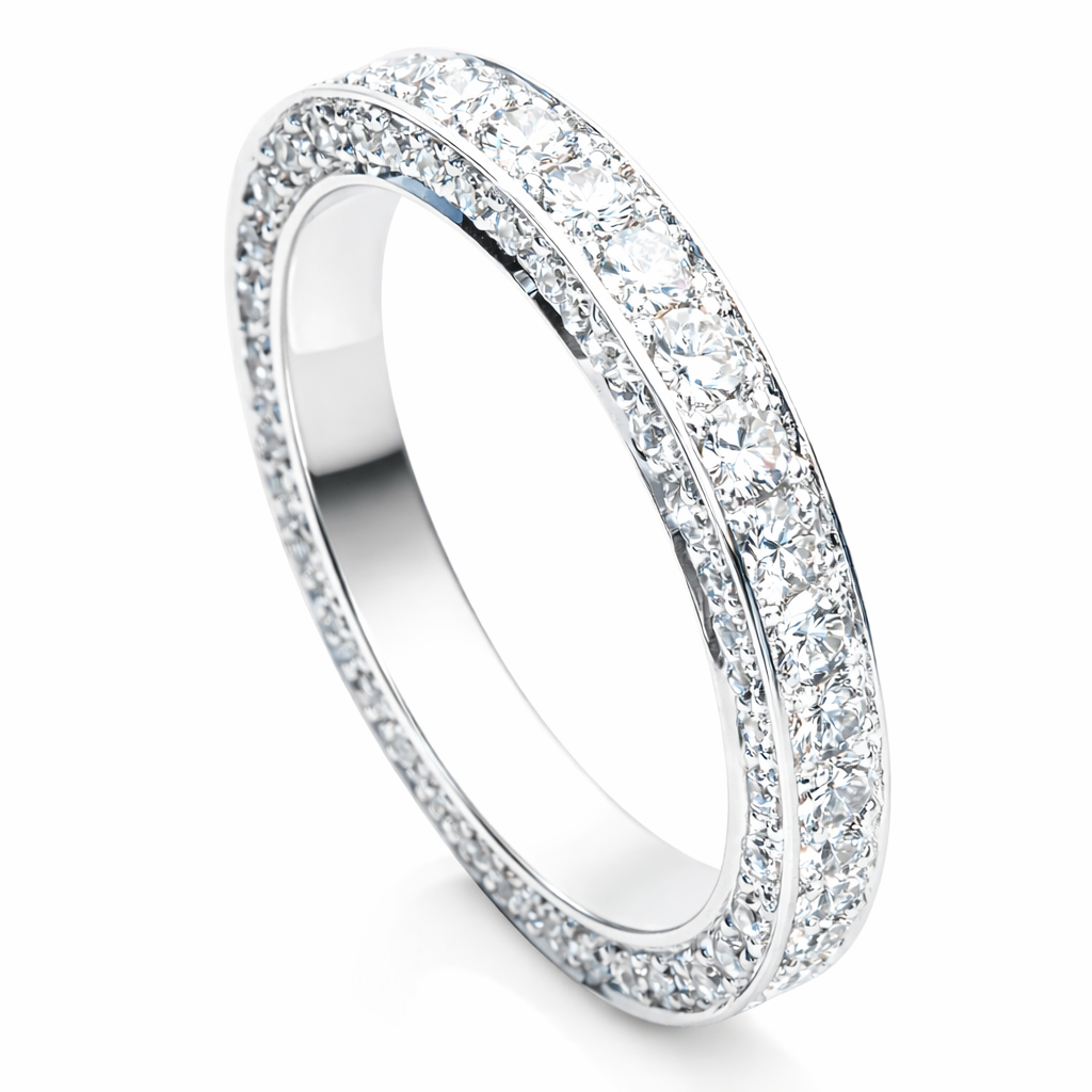 Full Coverage Eternity band view 2 
