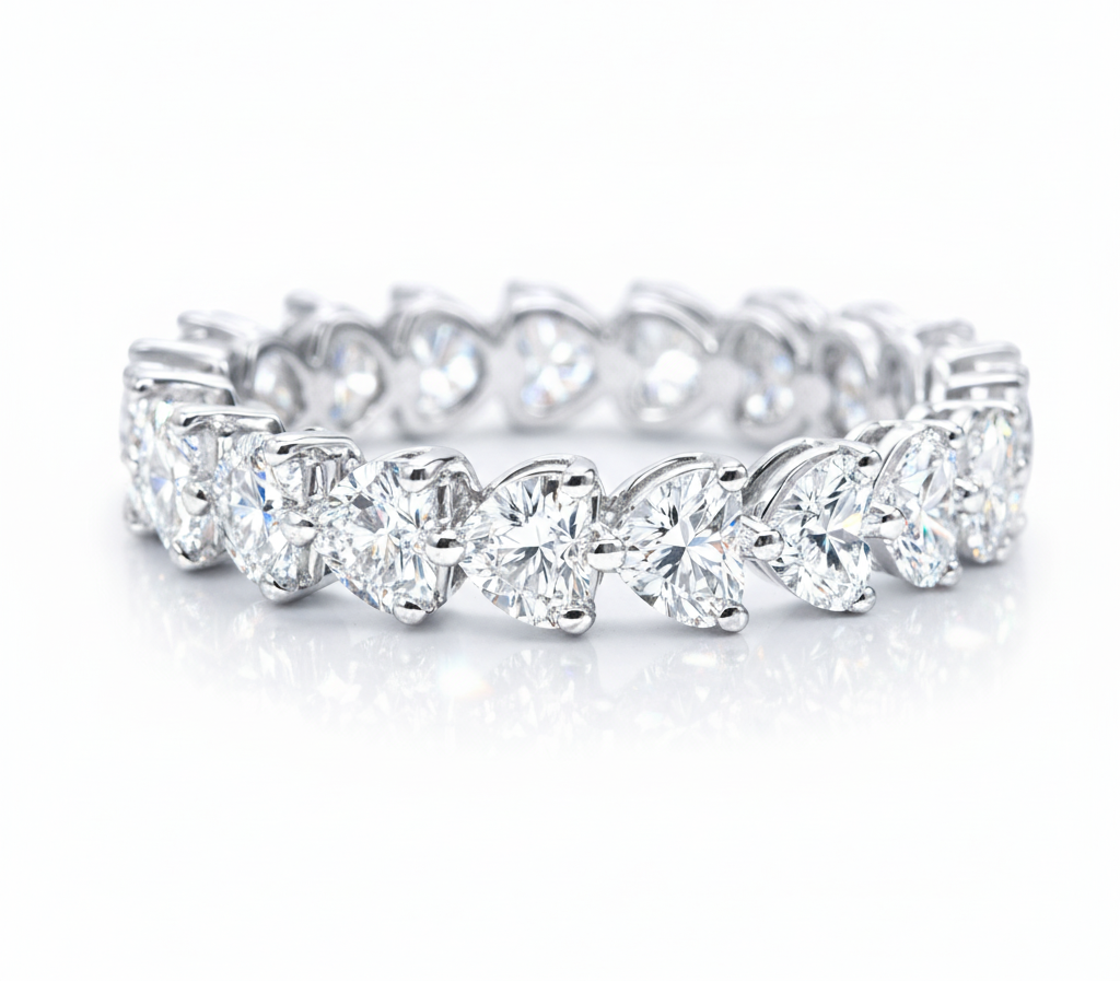 Heart Classic Eternity Band