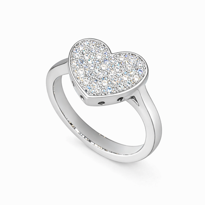  Heart Classic Pavé Ring view 2