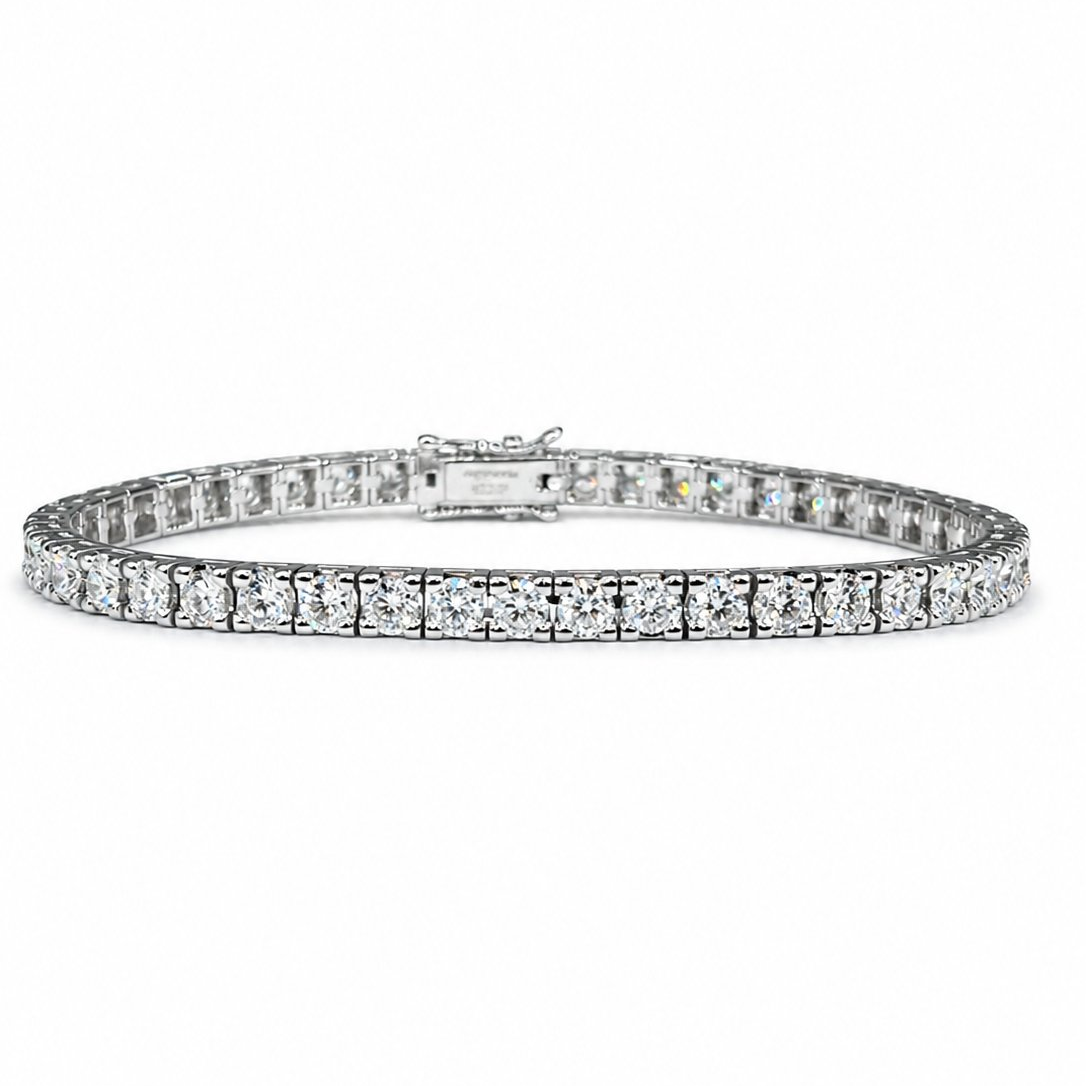 Modern Tennis Bracelet