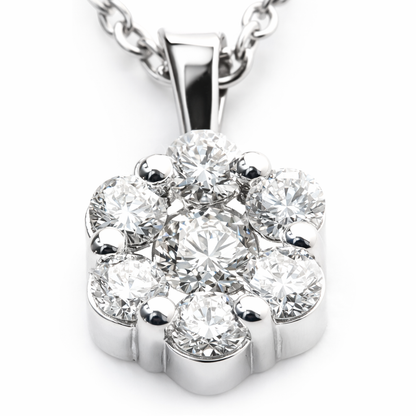 diamond Magic pendant in white gold
