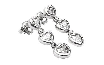 Heart Degradé Earrings