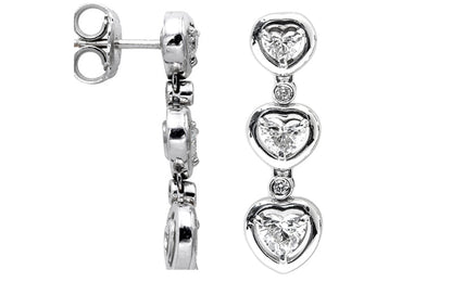 Heart Degradé Earrings