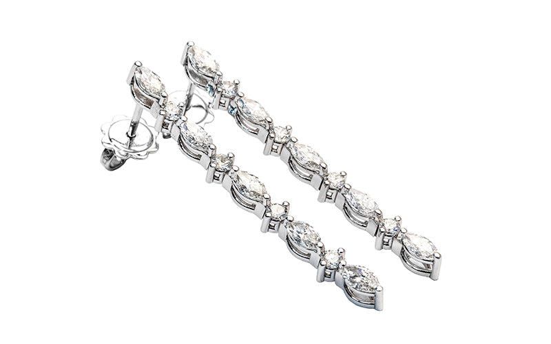 Caravel (Marquise & Round) Earrings