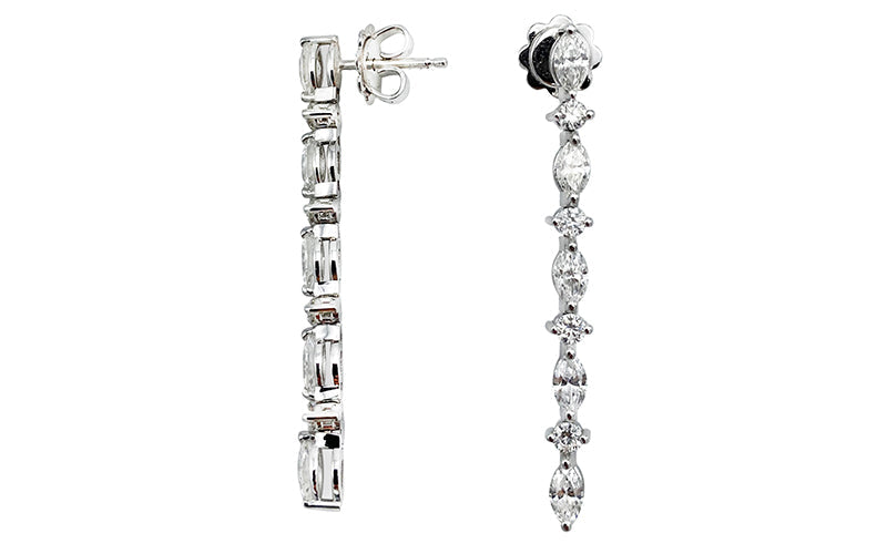 Caravel (Marquise & Round) Earrings