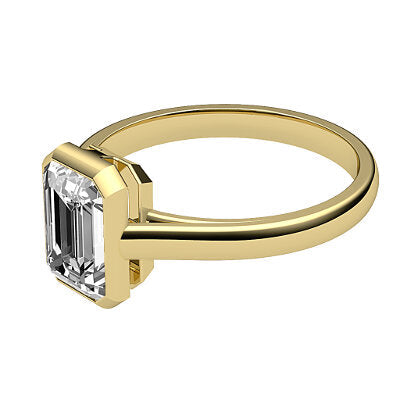 Trionfo Emerald Solitaire Classic band