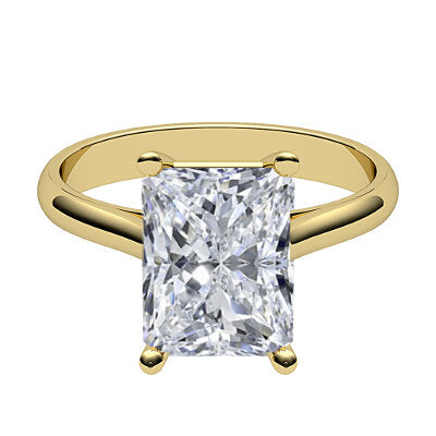 Vittoria Radiant Solitaire Classic band 4 Prongs