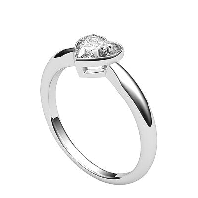 Simple Flat Heart Solitaire Classic band