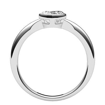 Simple Flat Heart Solitaire Classic band