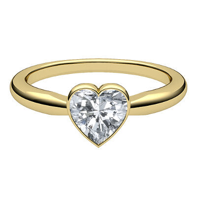 Simple Flat Heart Solitaire Classic band