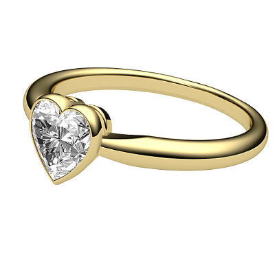 Simple Flat Heart Solitaire Classic band