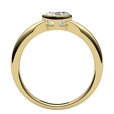 Simple Flat Heart Solitaire Classic band