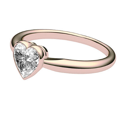 Simple Flat Heart Solitaire Classic band