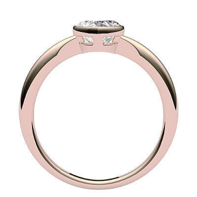 Simple Flat Heart Solitaire Classic band