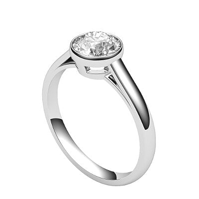 Trionfo Round Solitaire Classic band