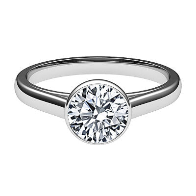 Trionfo Round Solitaire Classic band