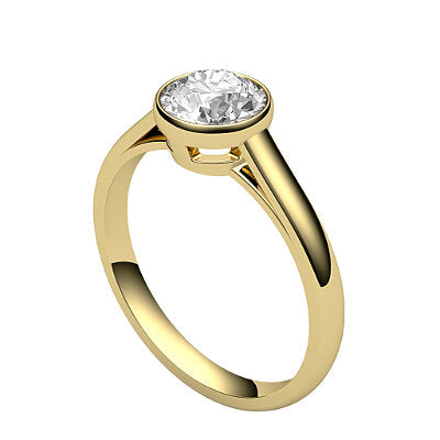 Trionfo Round Solitaire Classic band