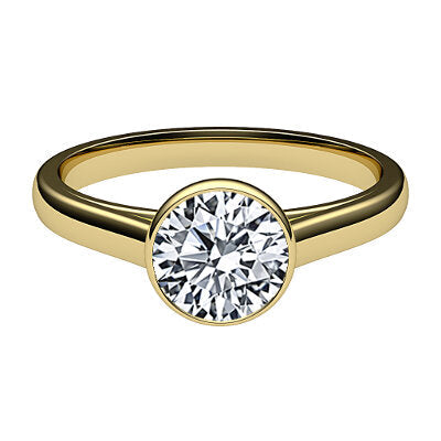 Trionfo Round Solitaire Classic band