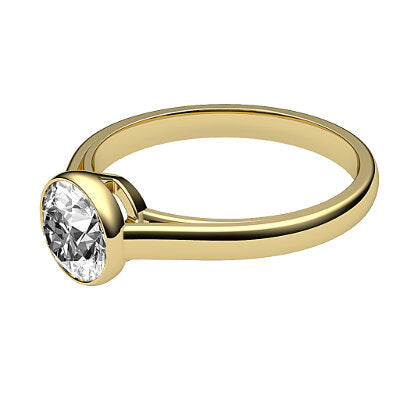 Trionfo Round Solitaire Classic band