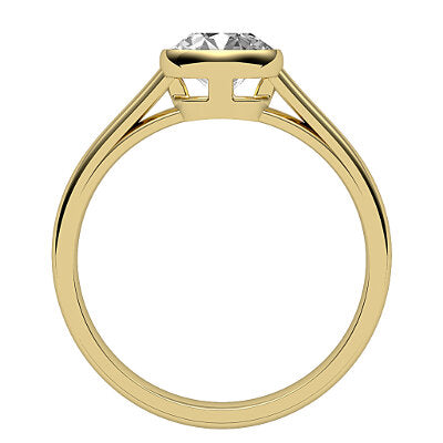 Trionfo Round Solitaire Classic band