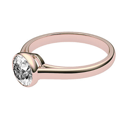 Trionfo Round Solitaire Classic band