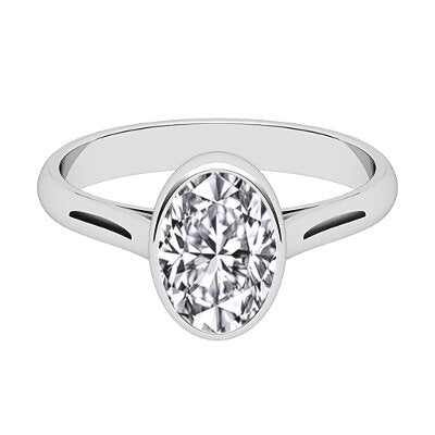 Vittoria Oval Solitaire Classic band