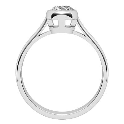 Vittoria Oval Solitaire Classic band