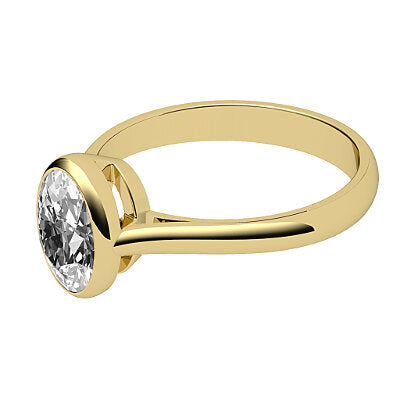 Vittoria Oval Solitaire Classic band
