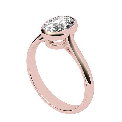Vittoria Oval Solitaire Classic band