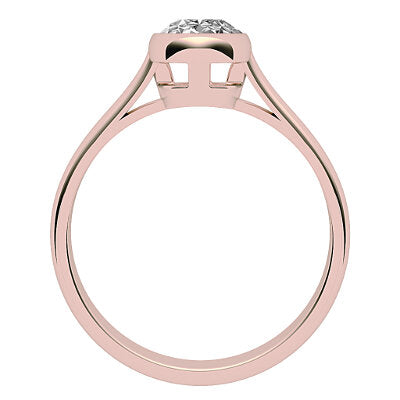 Vittoria Oval Solitaire Classic band
