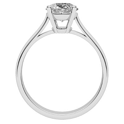 Vittoria Marquise Solitaire Classic band 4 Prongs