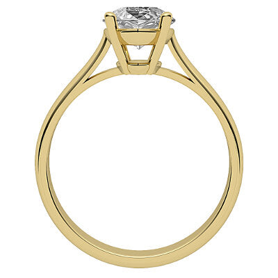 Vittoria Marquise Solitaire Classic band 4 Prongs