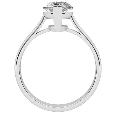 Vittoria Marquise Solitaire Classic band 2 Prongs