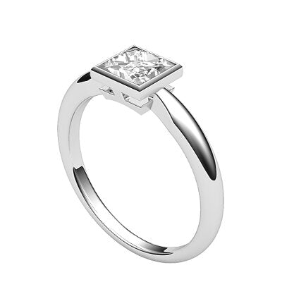 Simple Flat Princess Solitaire Classic band